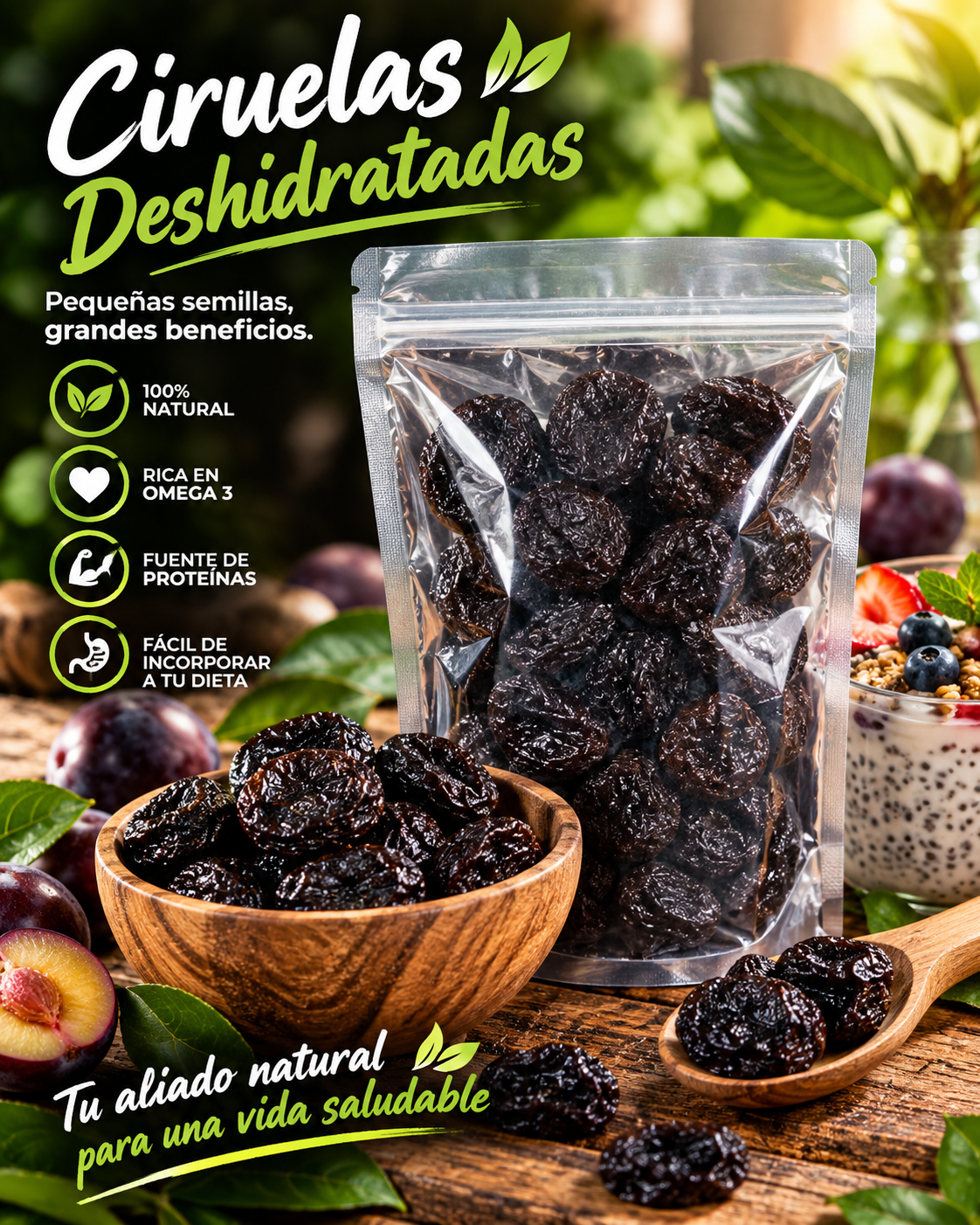 Ciruelas deshidratadas