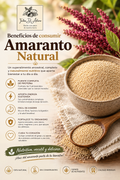 SEMILLA DE AMARANTO NATURAL X 250 GRAMOS